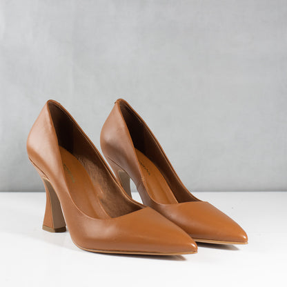 TACONES PARA MUJER LUCIA CUERO CAMEL
