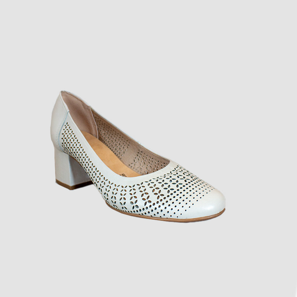 TACONES PARA MUJER ORIAN CUERO BEIGE