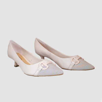 TACONES PARA MUJER DELANA CUERO PALOROSA