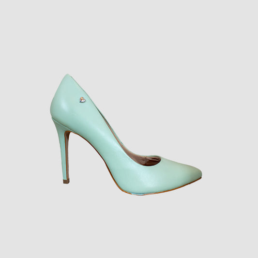 TACONES PARA MUJER ABUNA CUERO VERDE