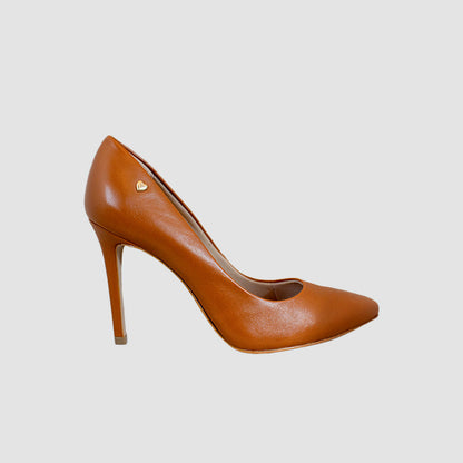 TACONES PARA MUJER ABUNA CUERO CAMEL