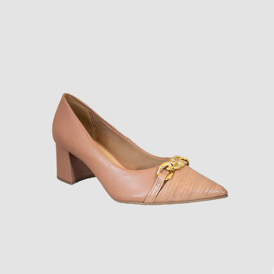 TACONES PARA MUJER MAIA CUERO NUDE