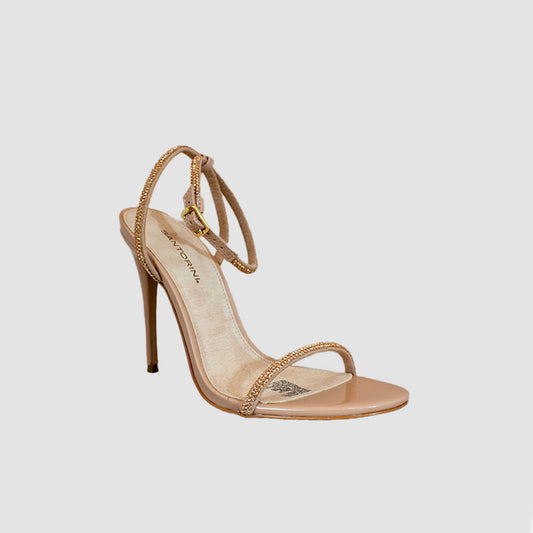 SANDALIAS PARA MUJER TIBA CUERO NUDE