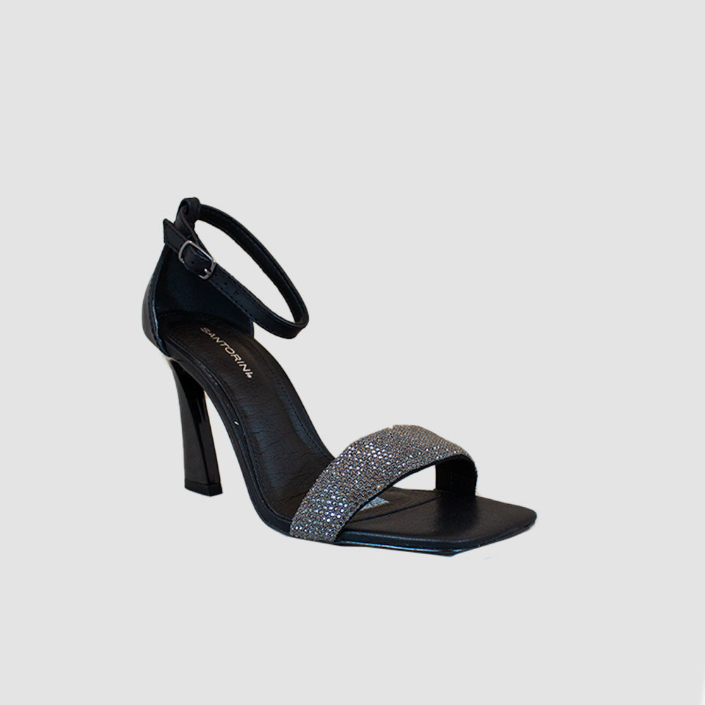 SANDALIAS PARA MUJER FILIN CUERO NEGRO