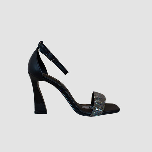 SANDALIAS PARA MUJER FILIN CUERO NEGRO