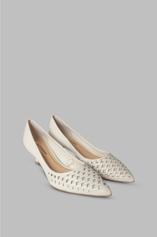 TACONES PARA MUJER CATARINA CUERO BEIGE
