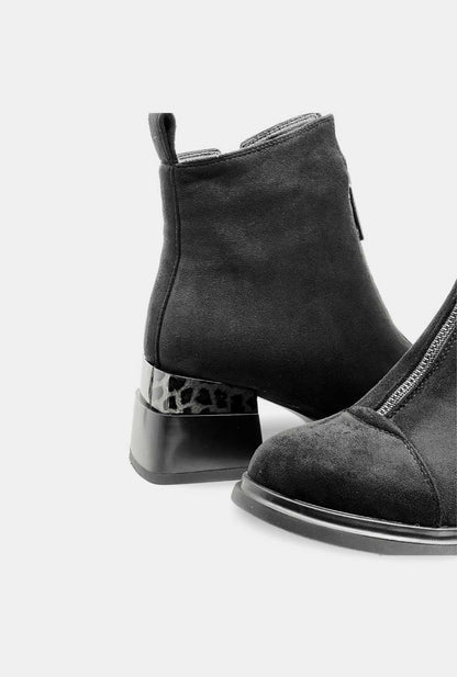 BOTINES PARA MUJER OPALINE NEGRO