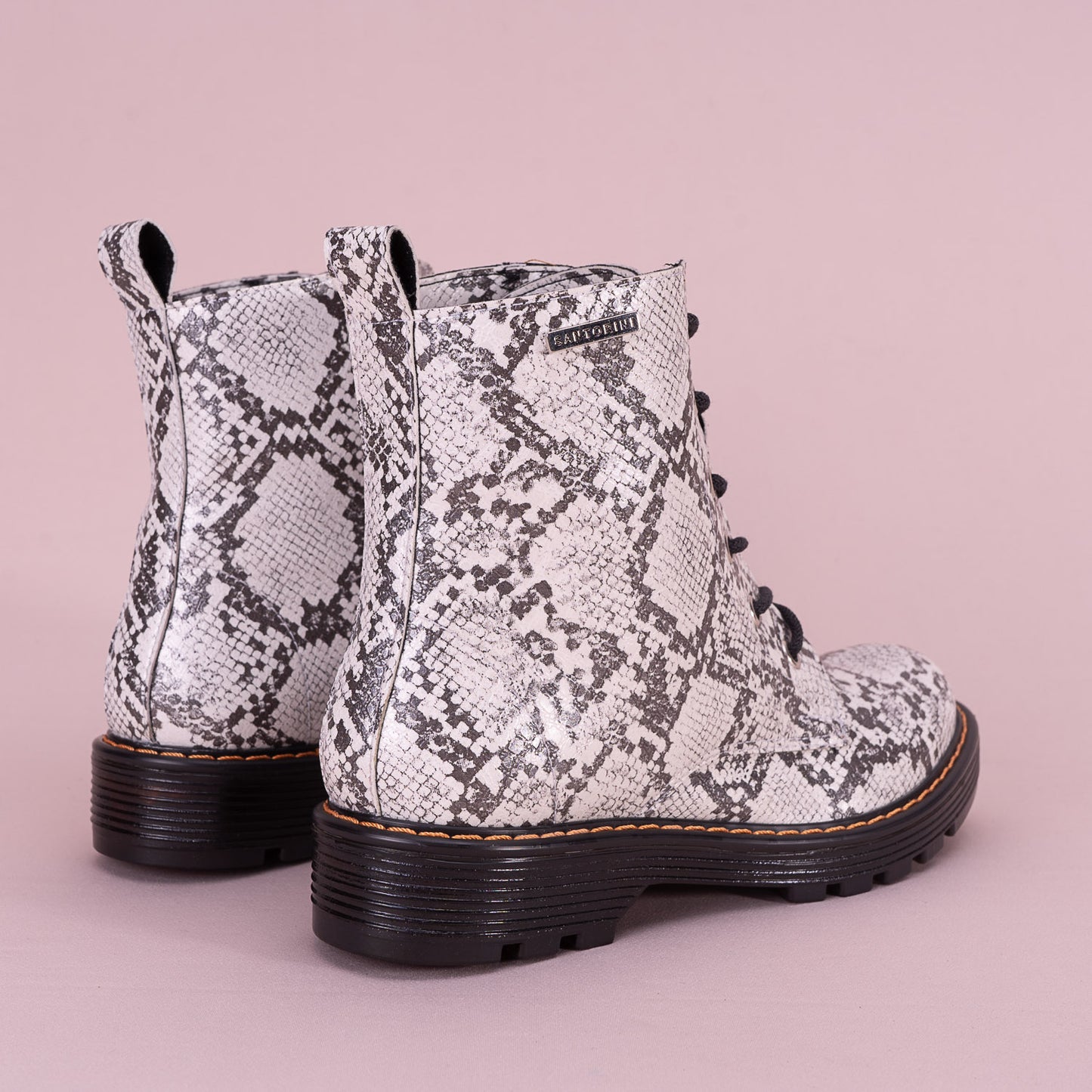 BOTINES PARA MUJER ROMA CUERO BLANCO