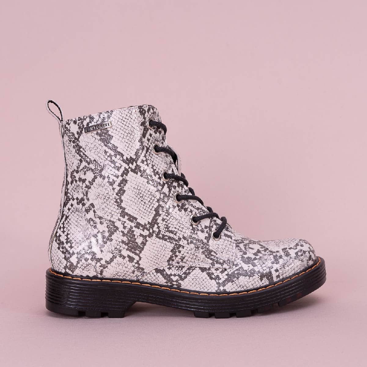 BOTINES PARA MUJER ROMA CUERO BLANCO