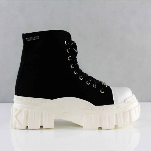 BOTINES PARA MUJER CHAVIN NEGRO