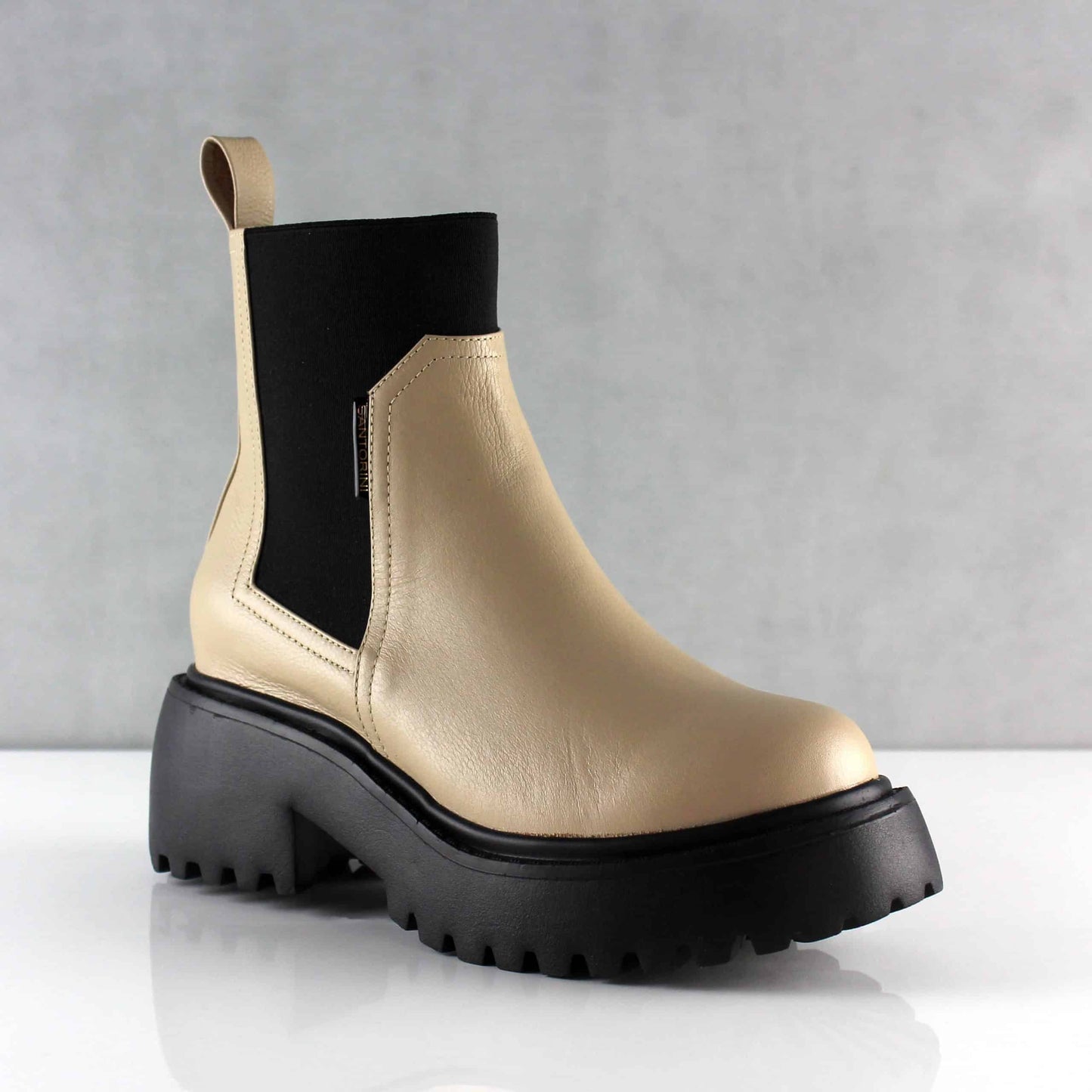 BOTINES PARA MUJER VIOLETTA CUERO BEIGE