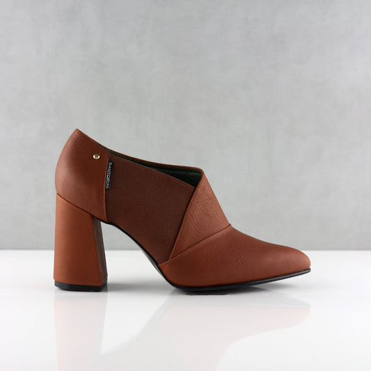 BOTINES PARA MUJER MARCE CUERO MIEL