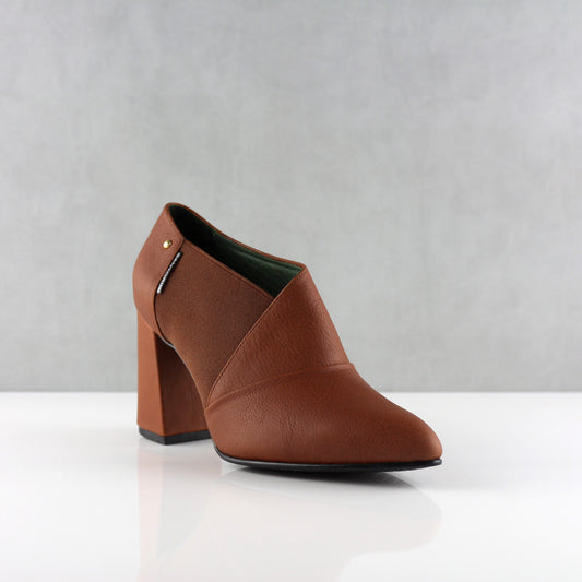 BOTINES PARA MUJER MARCE CUERO MIEL