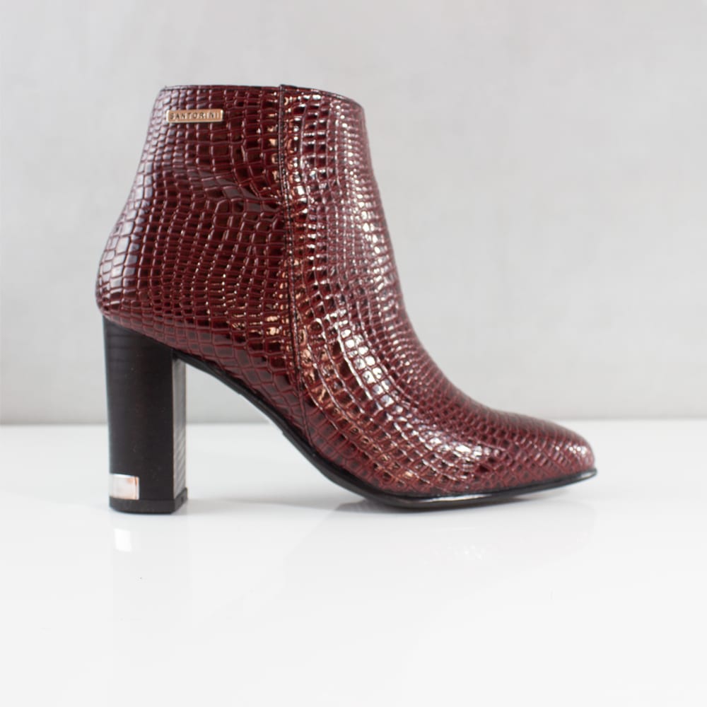 BOTINES PARA MUJER AMBER VINOTINTO