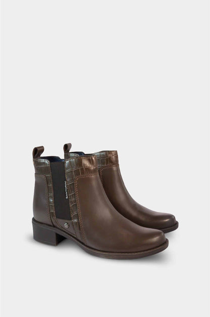 BOTINES PARA MUJER BOLONIA CAFE