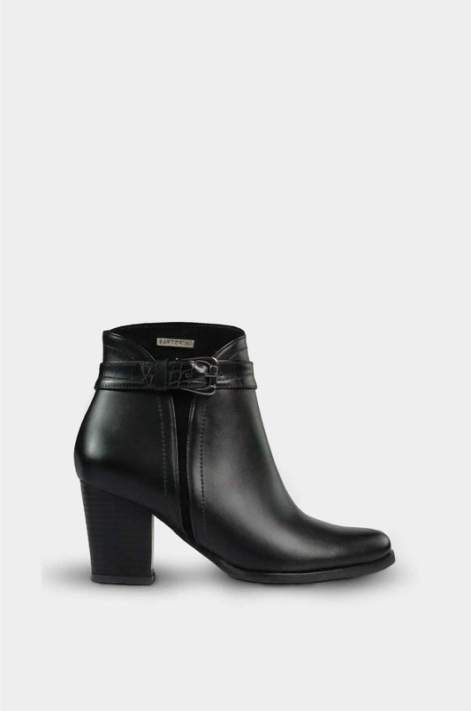 BOTINES PARA MUJER MARTINA NEGRO