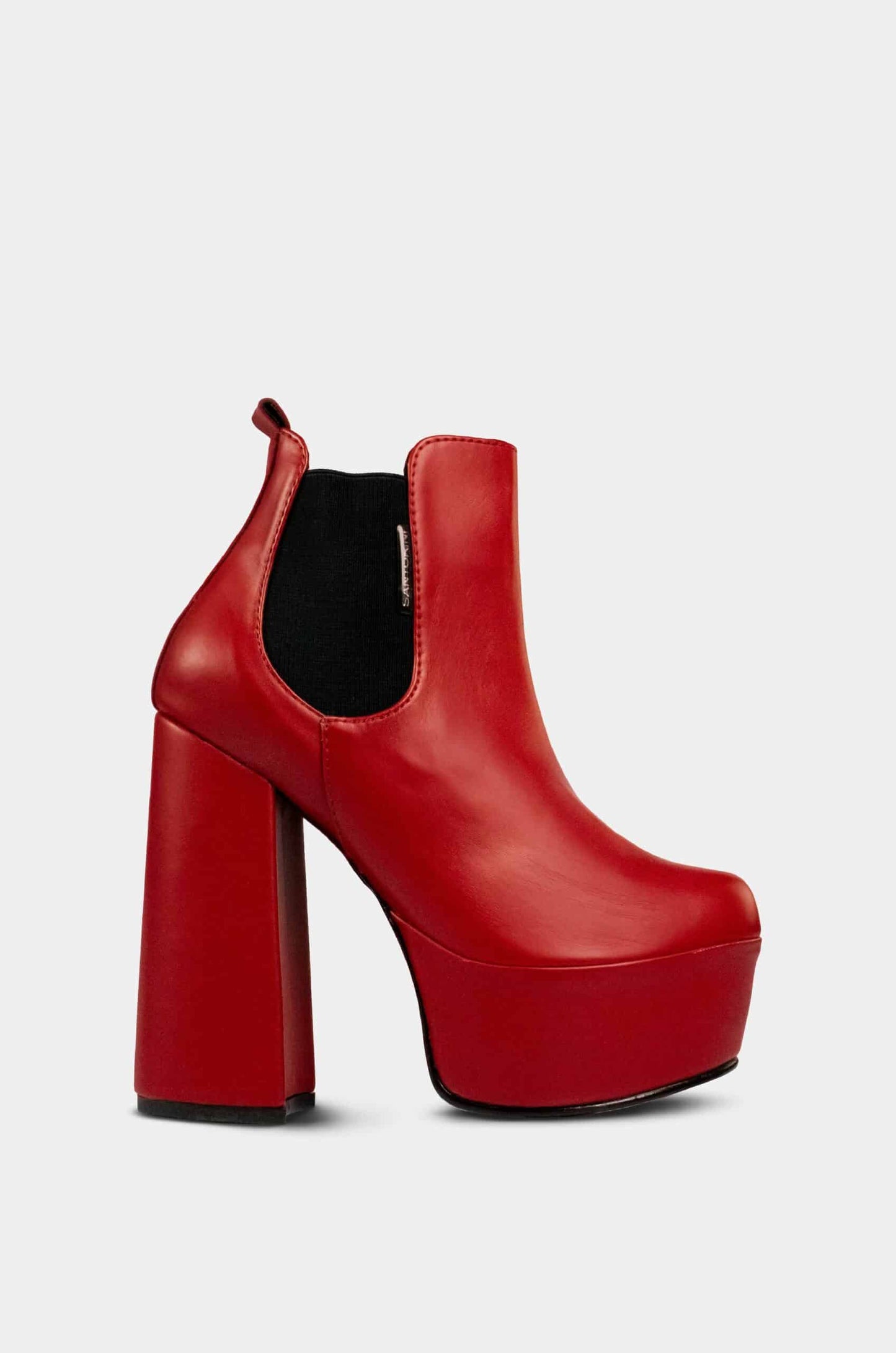 BOTINES PARA MUJER AVILE ROJO