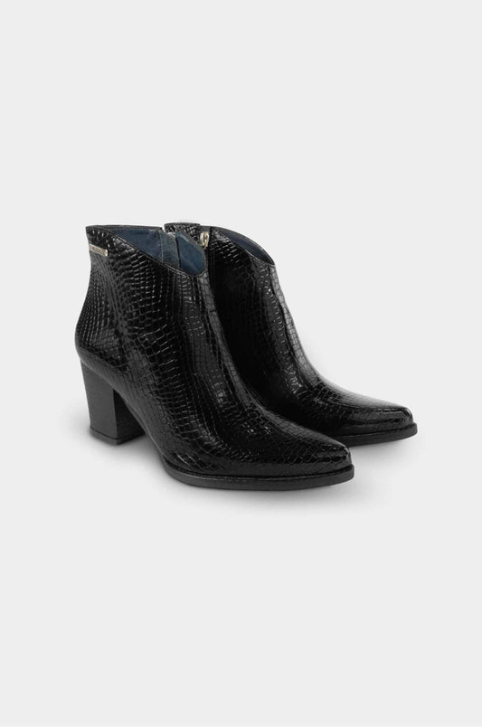 BOTINES PARA MUJER TERAN NEGRO