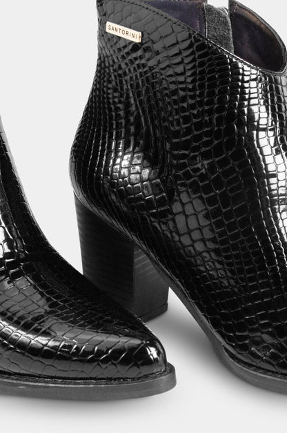 BOTINES PARA MUJER TERAN NEGRO