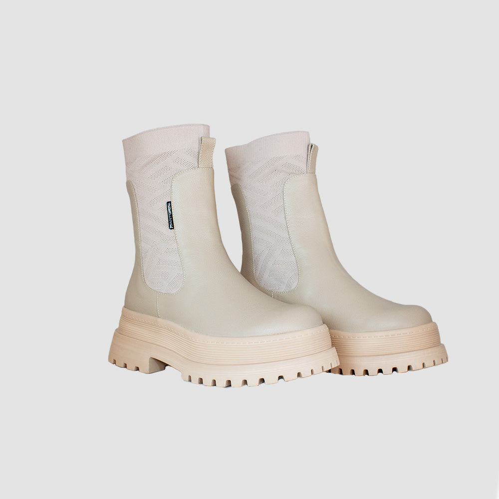 BOTINES PARA MUJER PRANA CUERO BEIGE