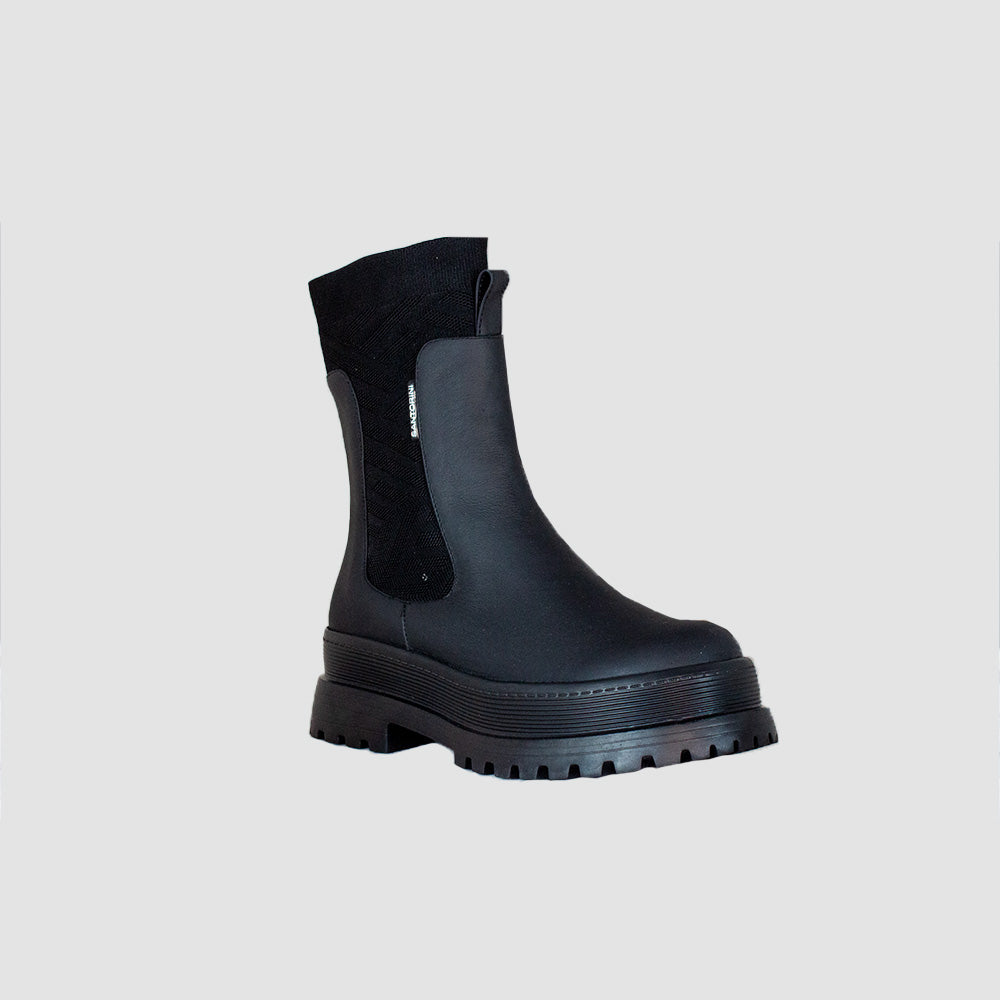 BOTINES PARA MUJER PRANA CUERO NEGRO