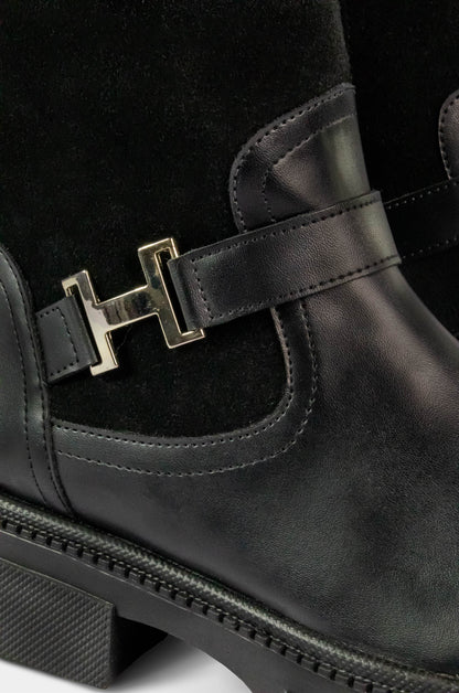 BOTINES PARA MUJER MELIDA NEGRO
