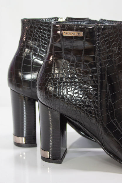 BOTINES PARA MUJER VERNIA NEGRO