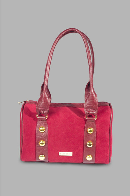 BOLSOS VALEN CUERO VINOTINTO