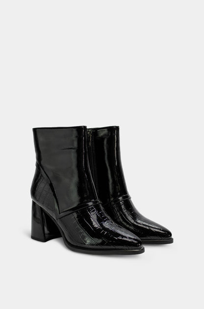 BOTINES PARA MUJER ESENCIA NEGRO