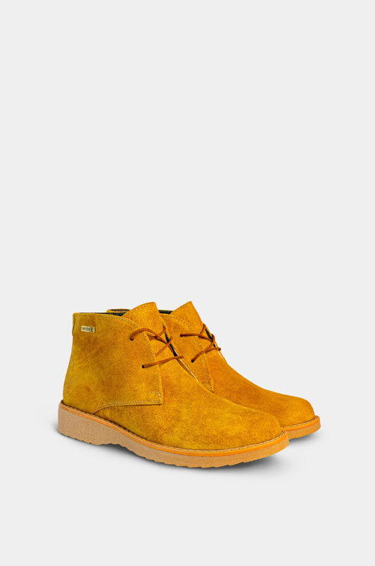 BOTINES PARA MUJER FRANCESA CUERO CAMEL