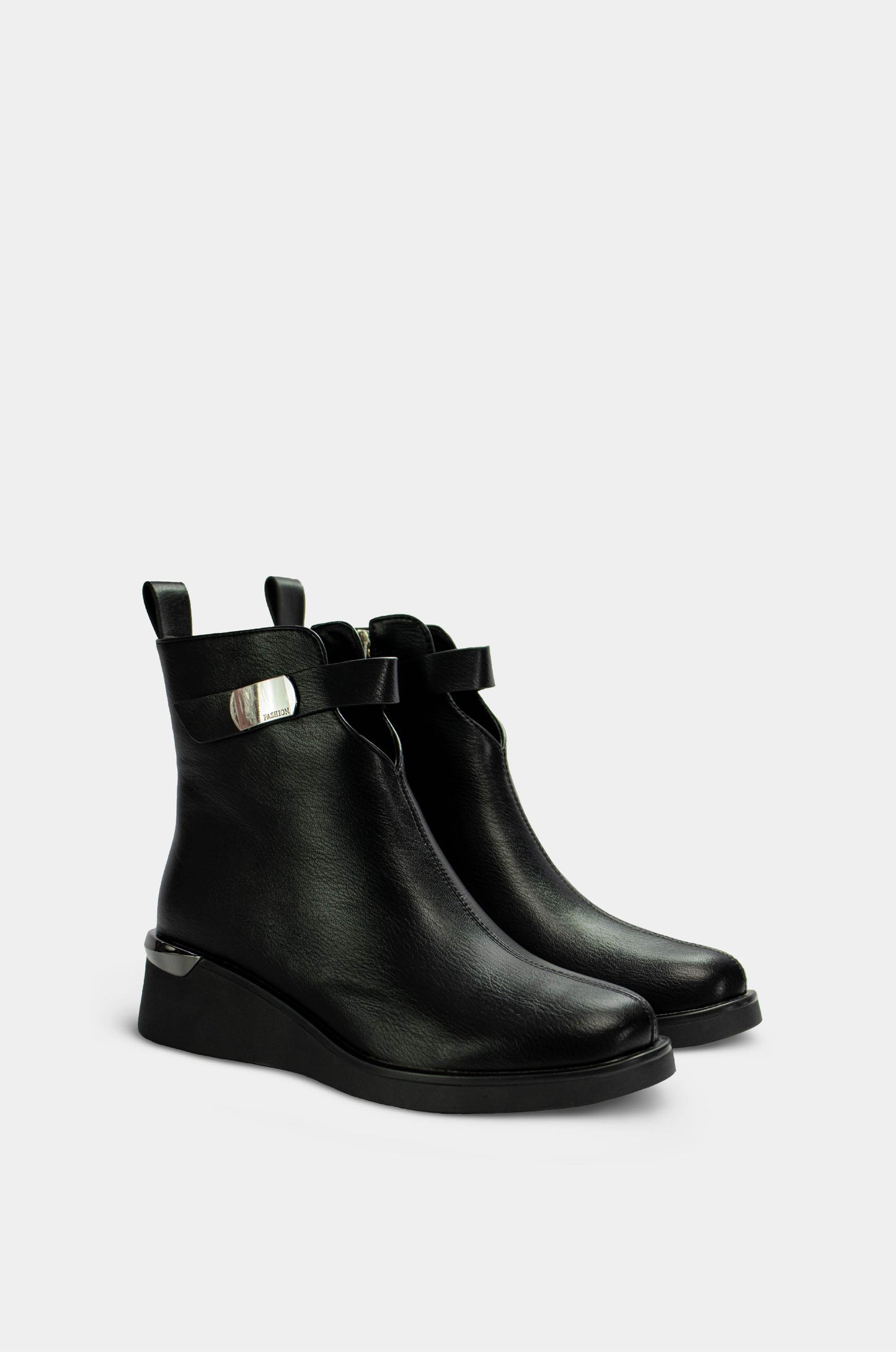BOTINES PARA MUJER TERRENAL NEGRO