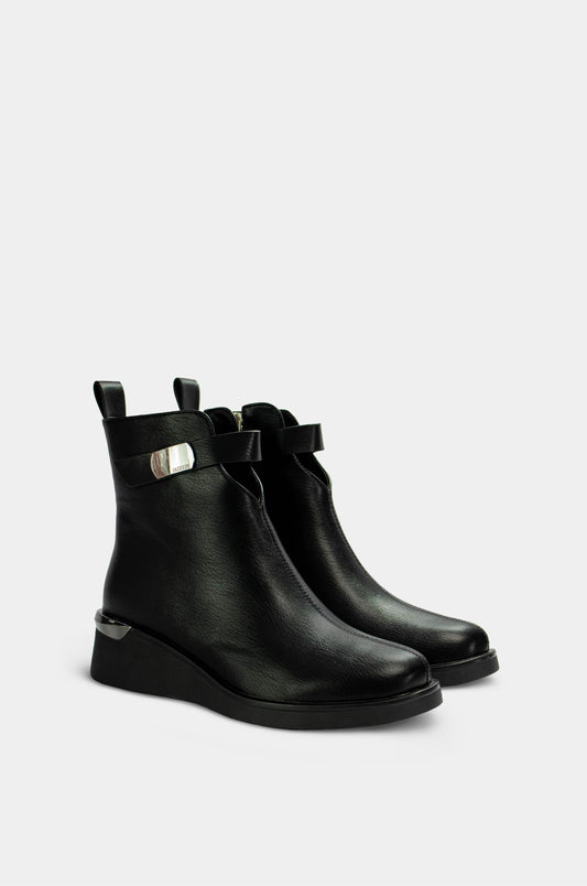 BOTINES PARA MUJER TERRENAL NEGRO