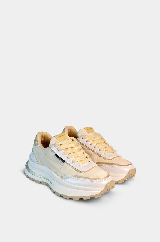 TENIS PARA MUJER ATHENAS DORADO