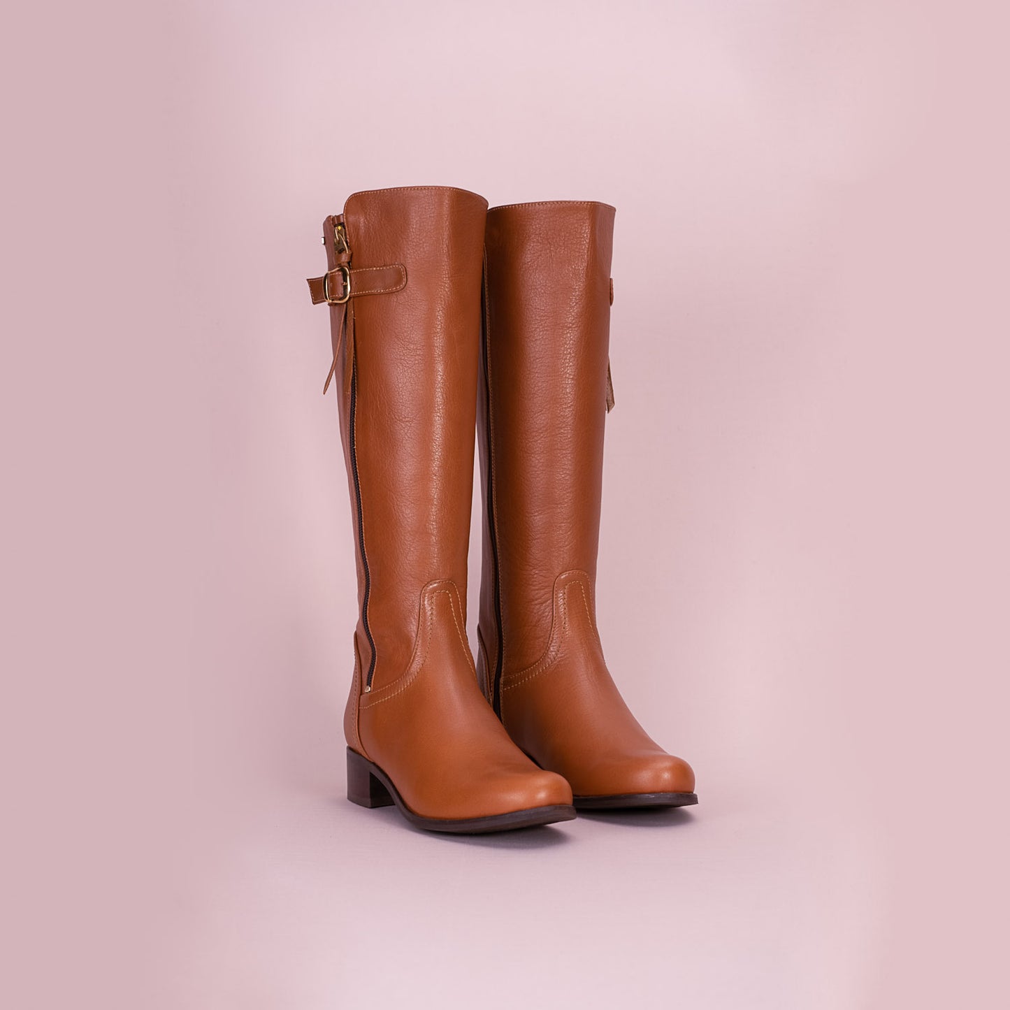 BOTAS PARA MUJER HIEDRA CUERO MIEL