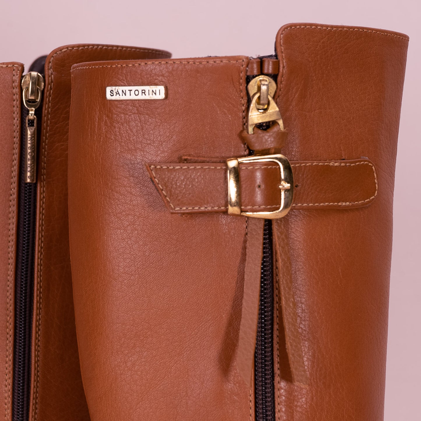 BOTAS PARA MUJER HIEDRA CUERO MIEL