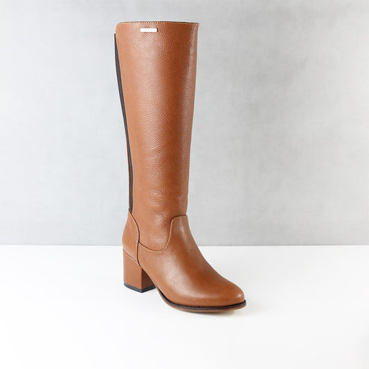BOTAS PARA MUJER USELIA CUERO MIEL