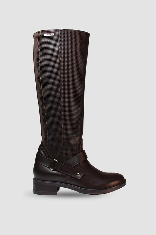 BOTAS PARA MUJER SIGAL CUERO CAFE