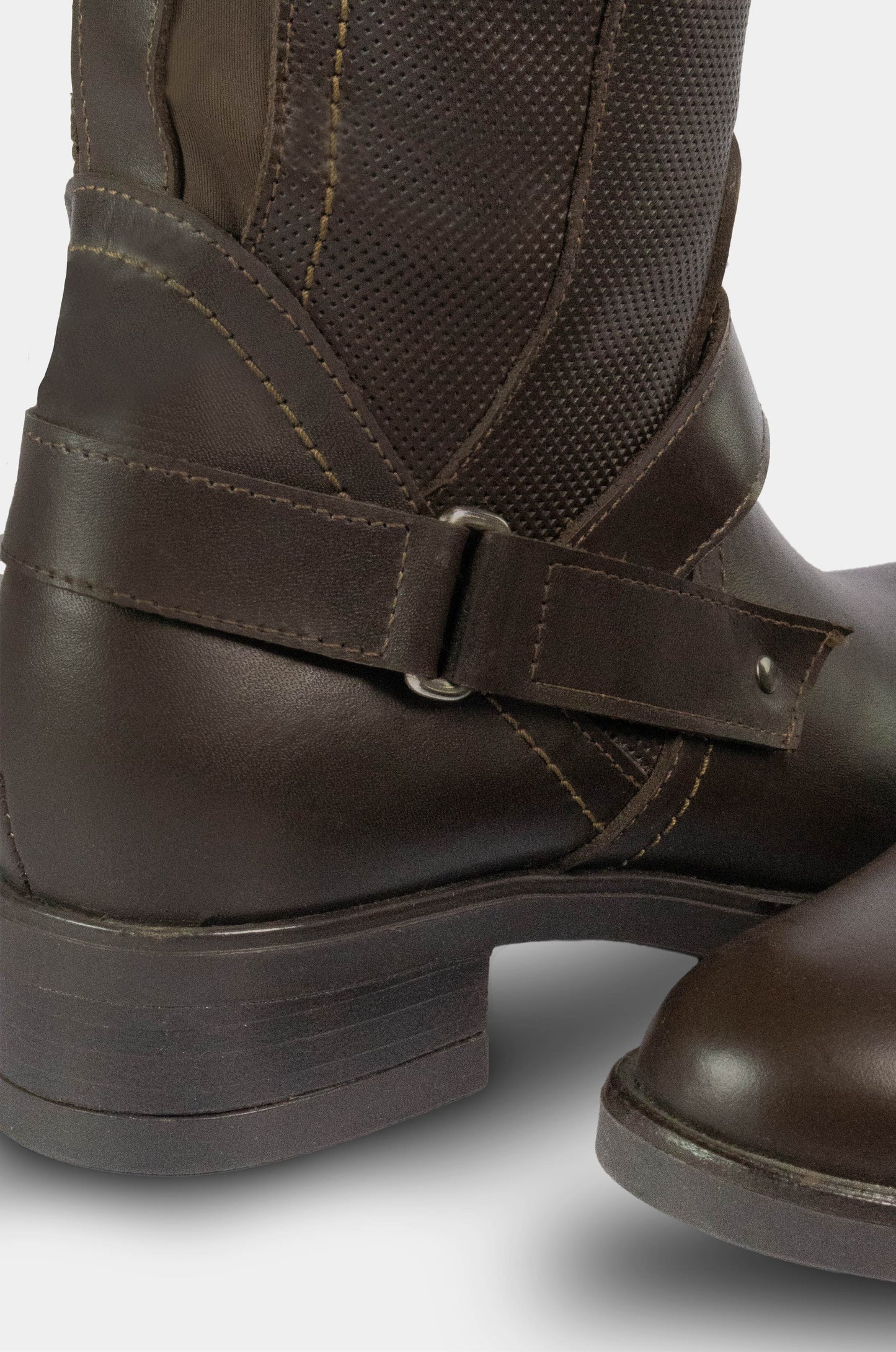 BOTAS PARA MUJER SIGAL CUERO CAFE