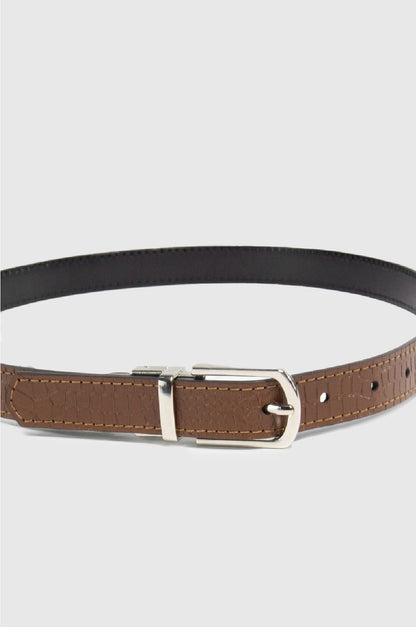 CINTURON PARA MUJER DOBLE FAZ MUSKI MIEL