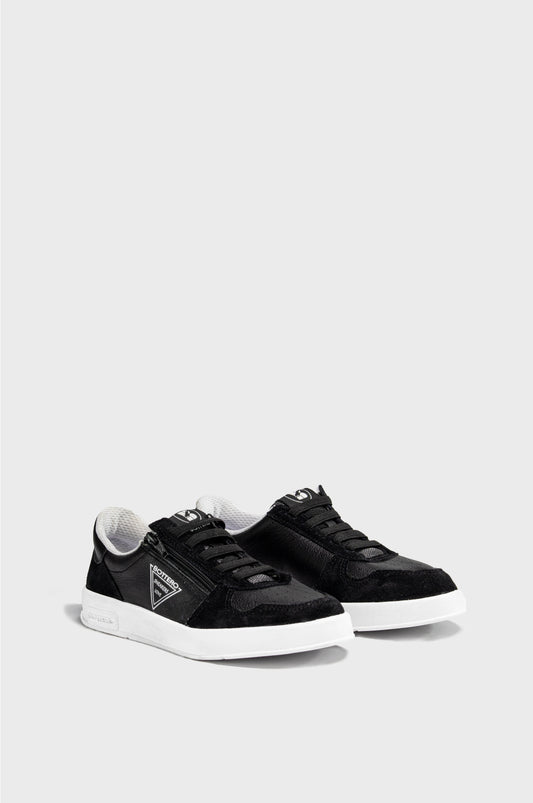 TENIS PARA MUJER NAIRA CUERO NEGRO