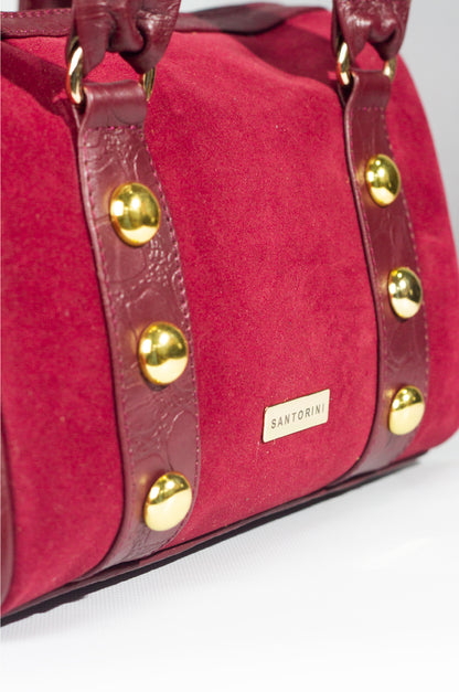 BOLSOS VALEN CUERO VINOTINTO