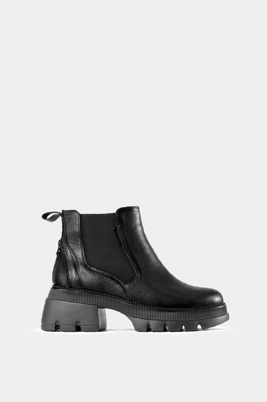 BOTAS PARA MUJER NAYA CUERO NEGRO
