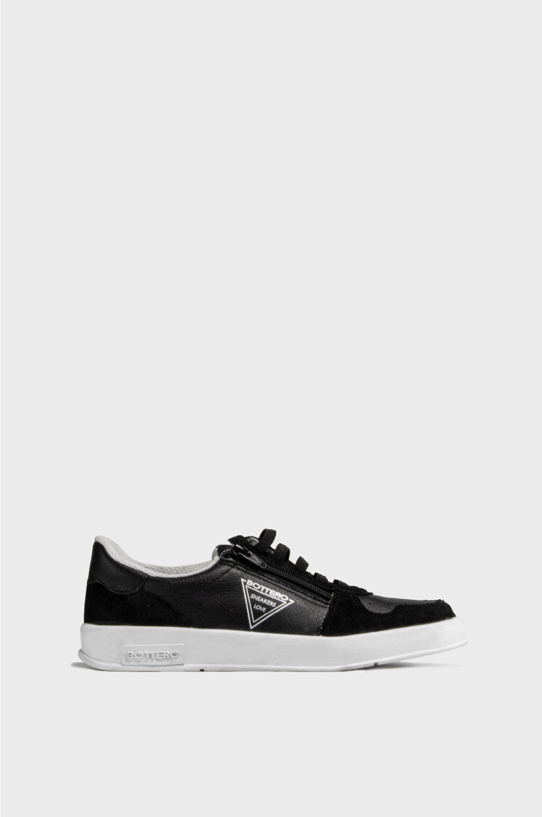 TENIS PARA MUJER NAIRA CUERO NEGRO