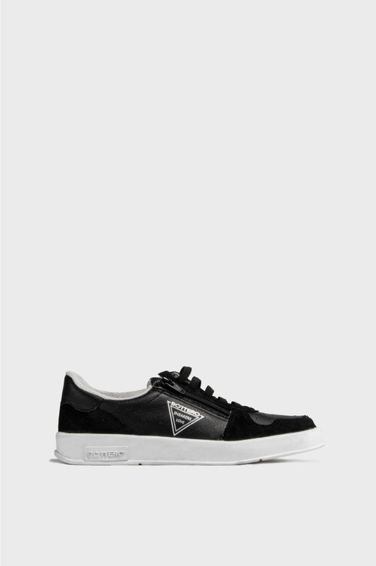 TENIS PARA MUJER NAIRA CUERO NEGRO