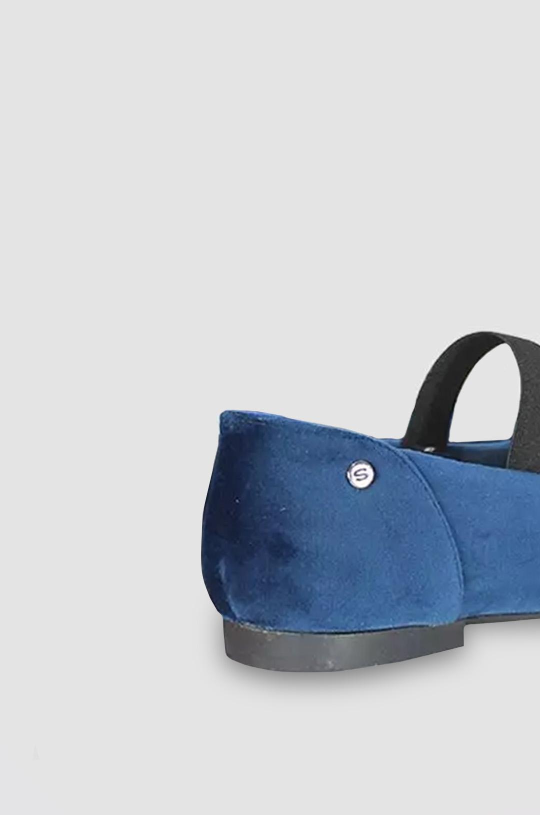 BALETAS PARA MUJER NILIA AZUL