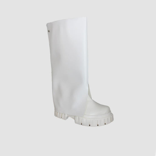 BOTAS PARA MUJER SOLDIER BLANCO