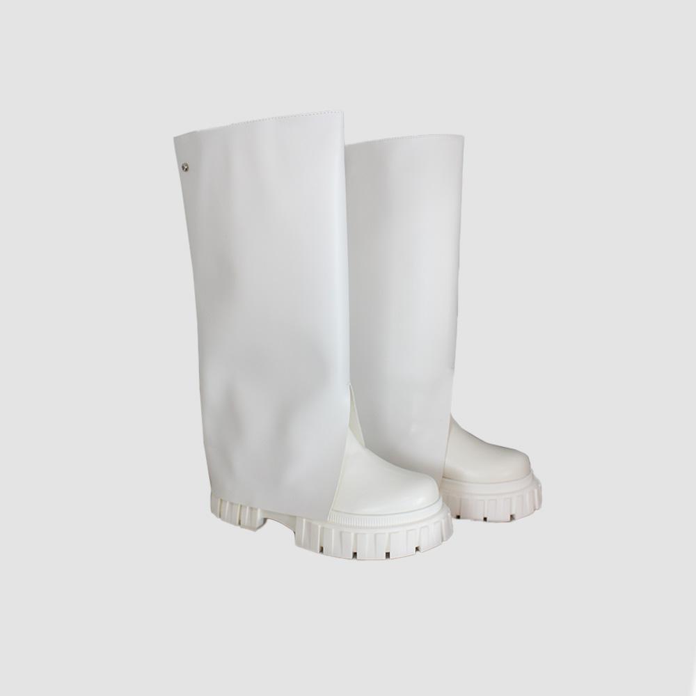 BOTAS PARA MUJER SOLDIER BLANCO