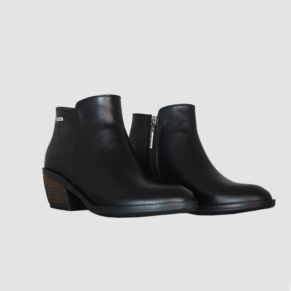 BOTINES PARA MUJER MALE NEGRO
