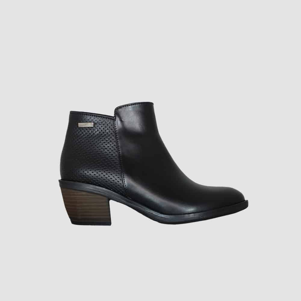 BOTINES PARA MUJER MALE NEGRO