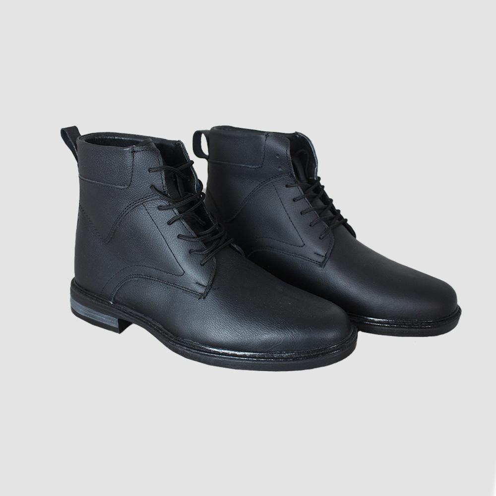 BOTINES PARA HOMBRE WIN CUERO NEGRO